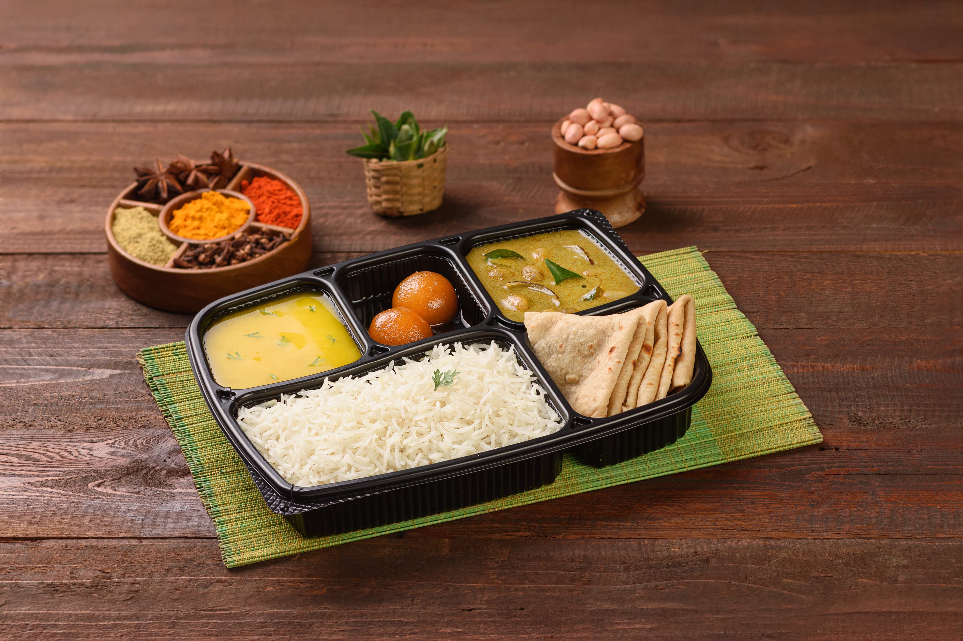 Alu Chi Bhaji Meal
