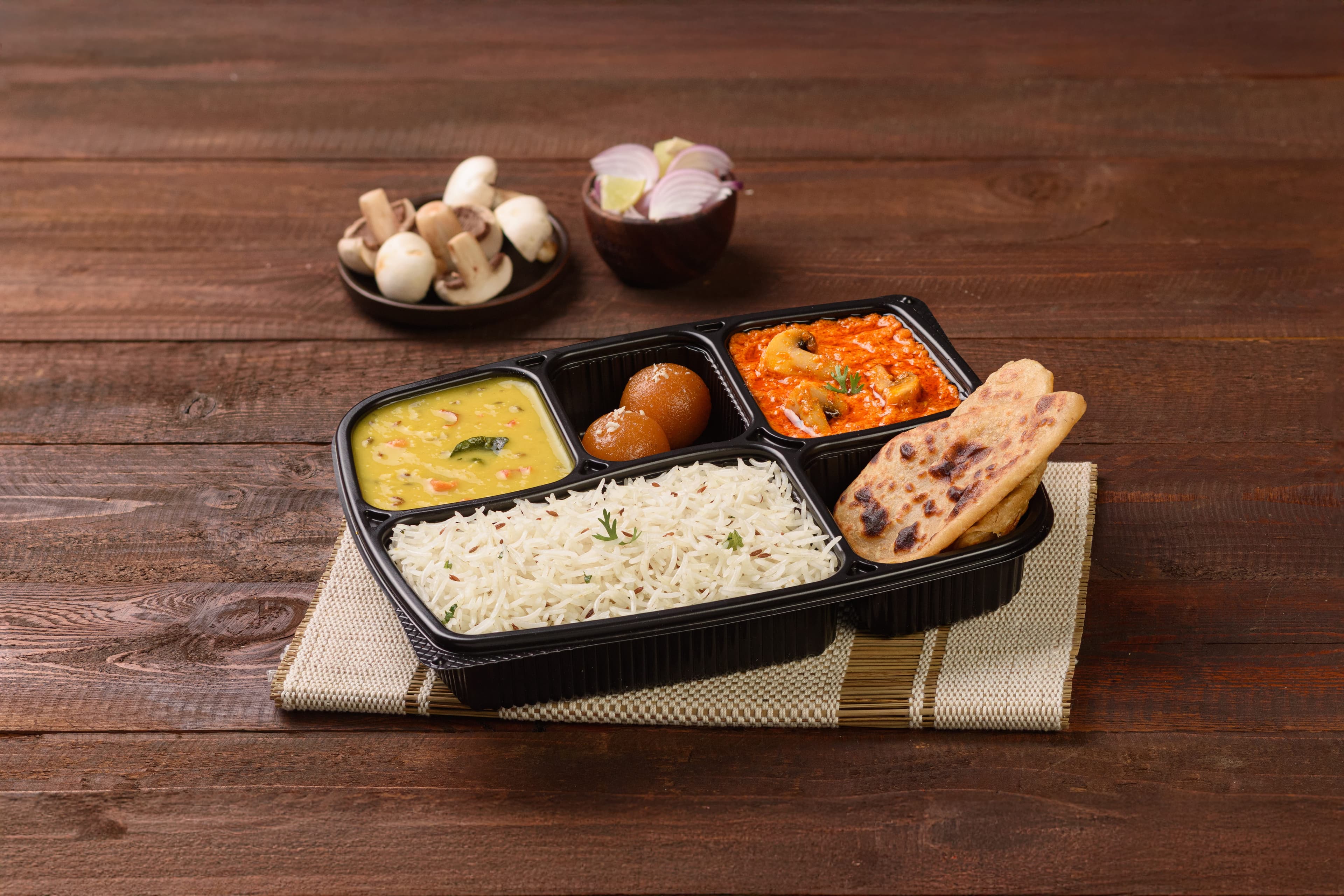 Mushroom Masala Meal