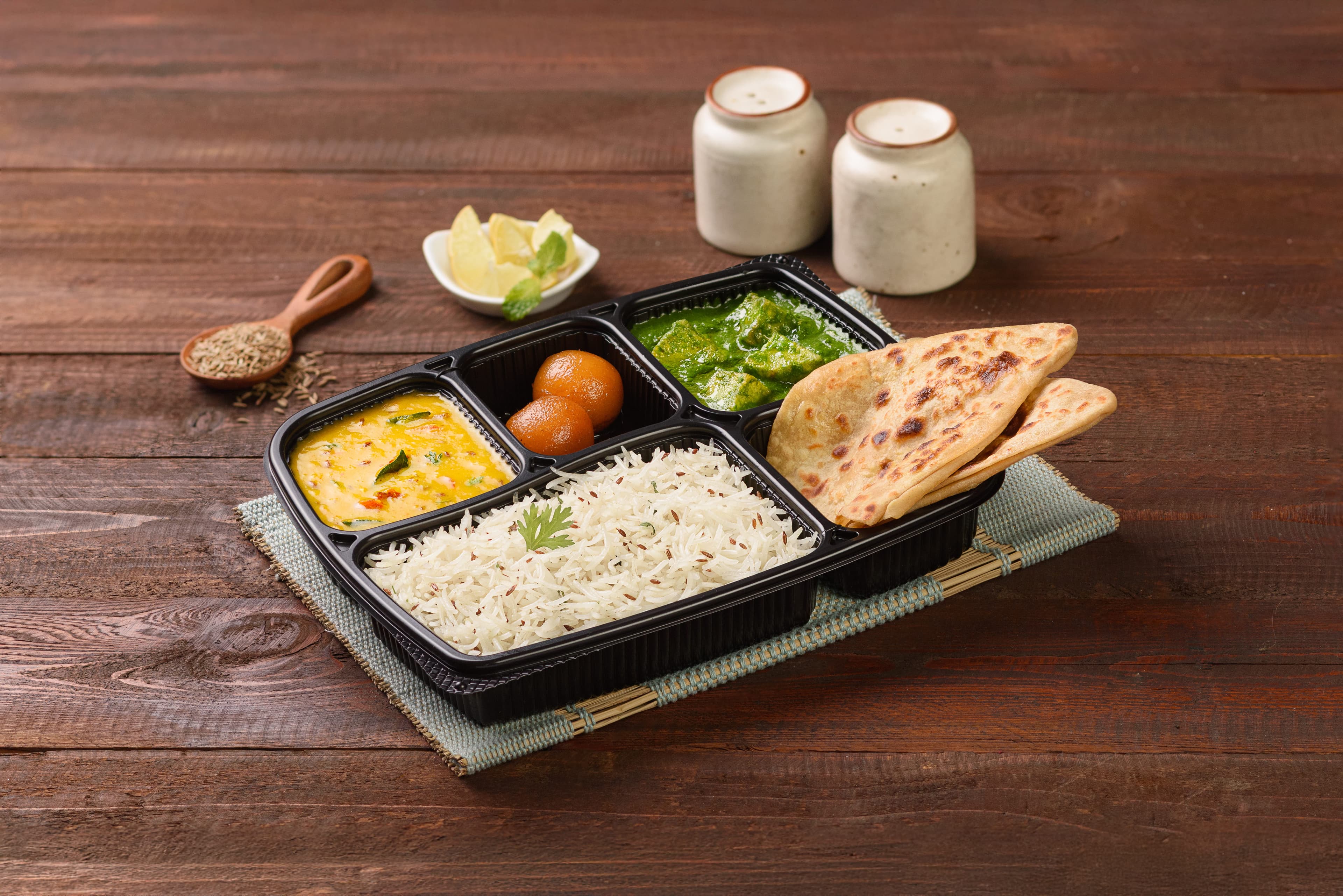 Aloo Palak Meal