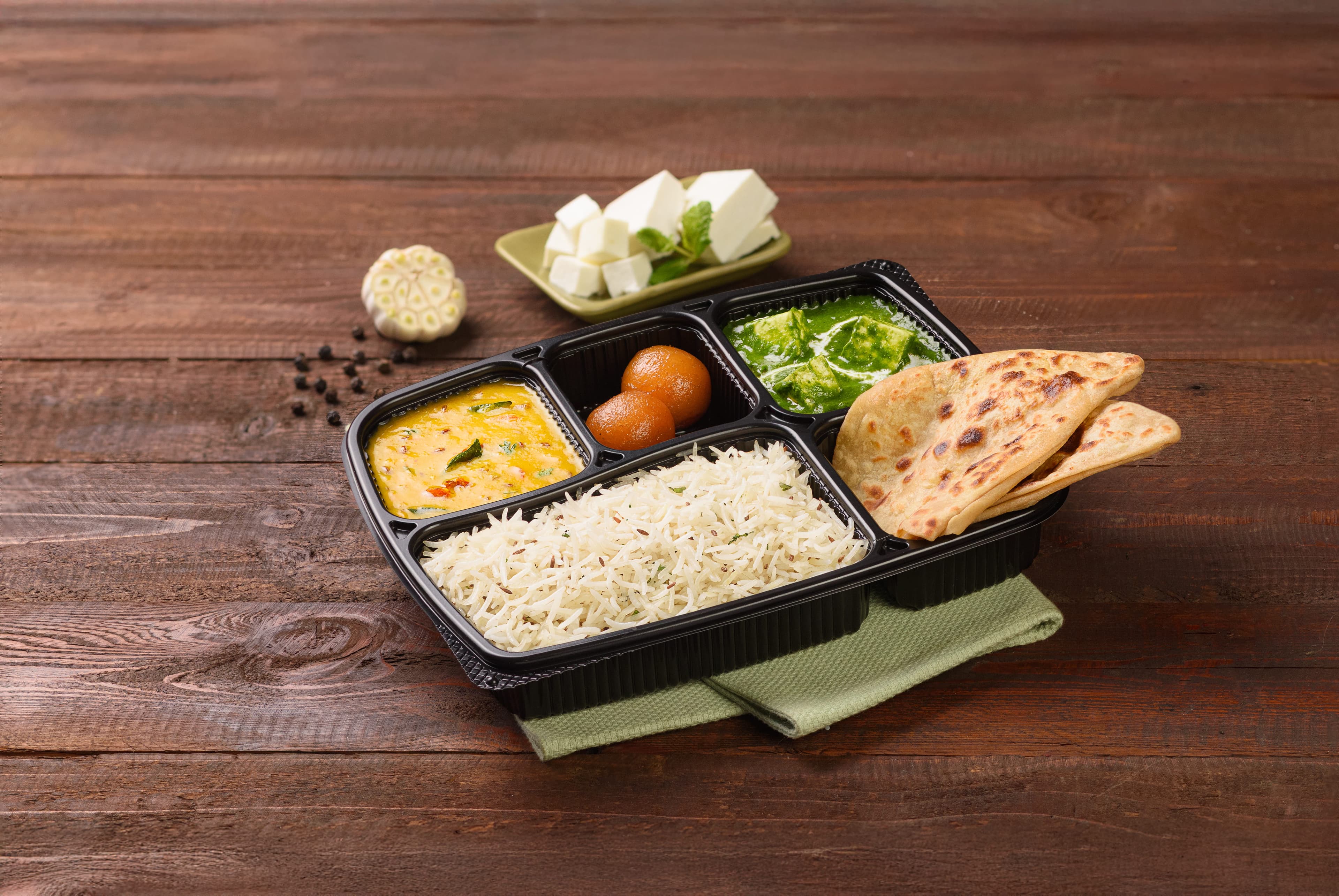 Palak Paneer Meal