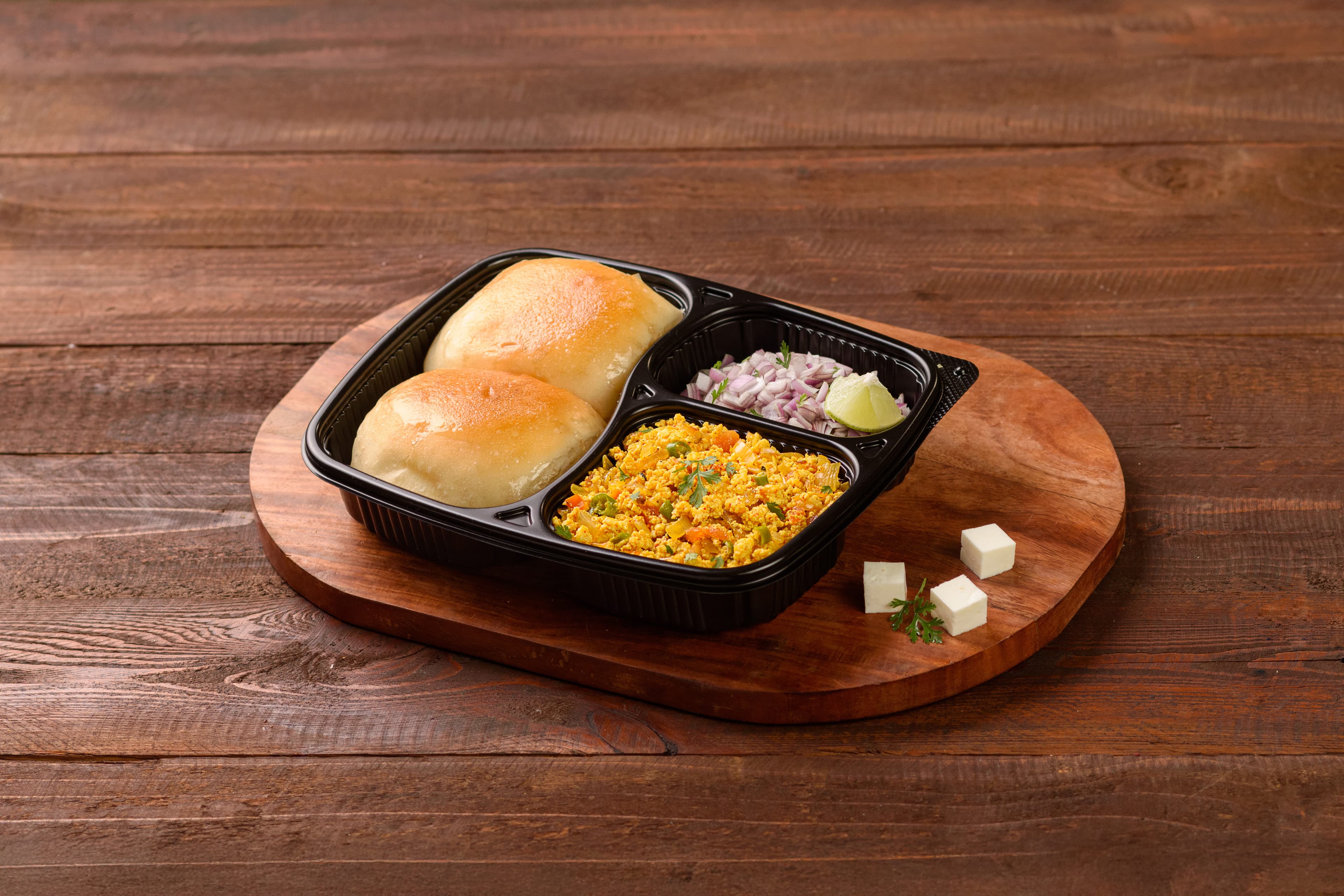 Paneer Bhurji Pav
