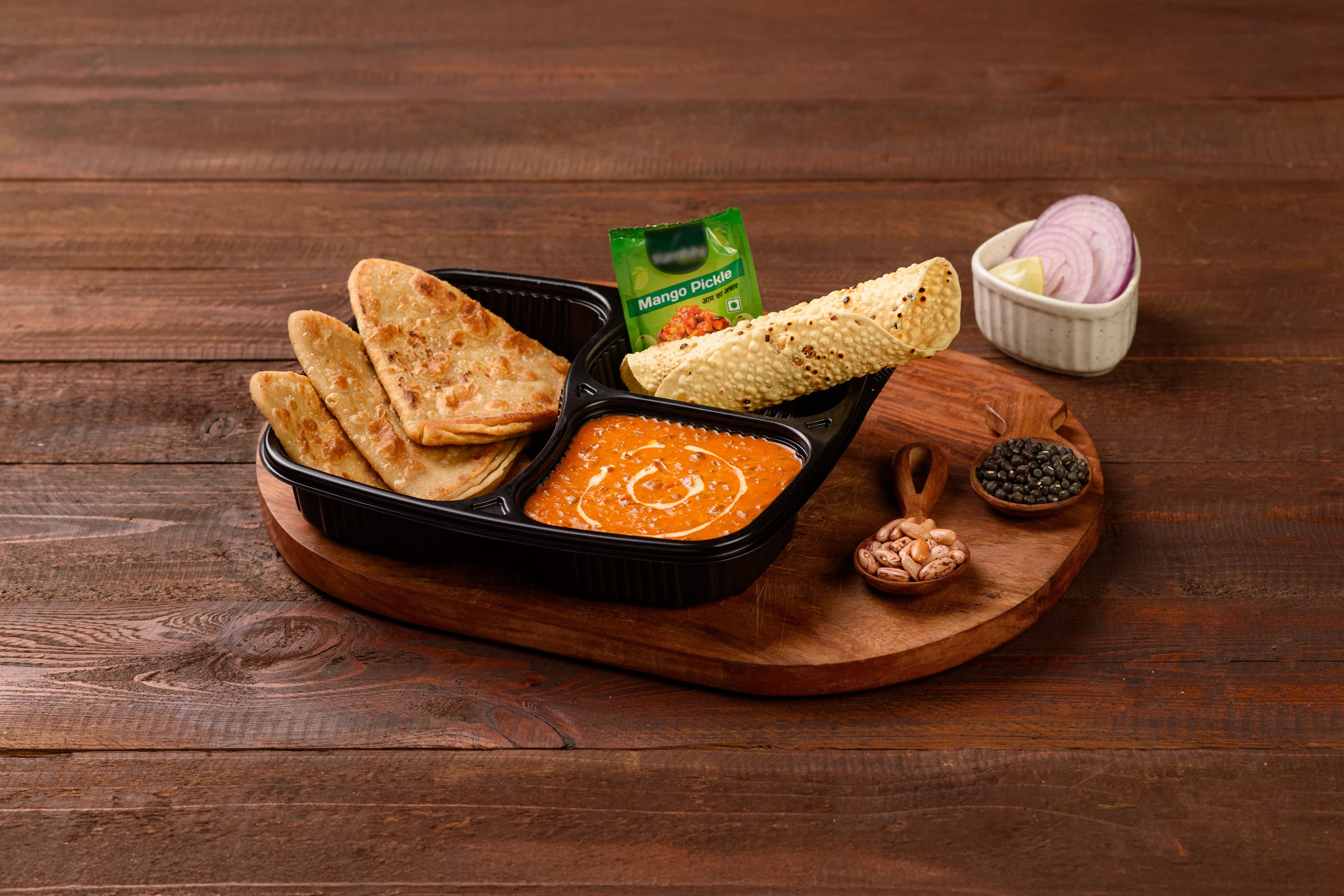 Dal Makhani Paratha